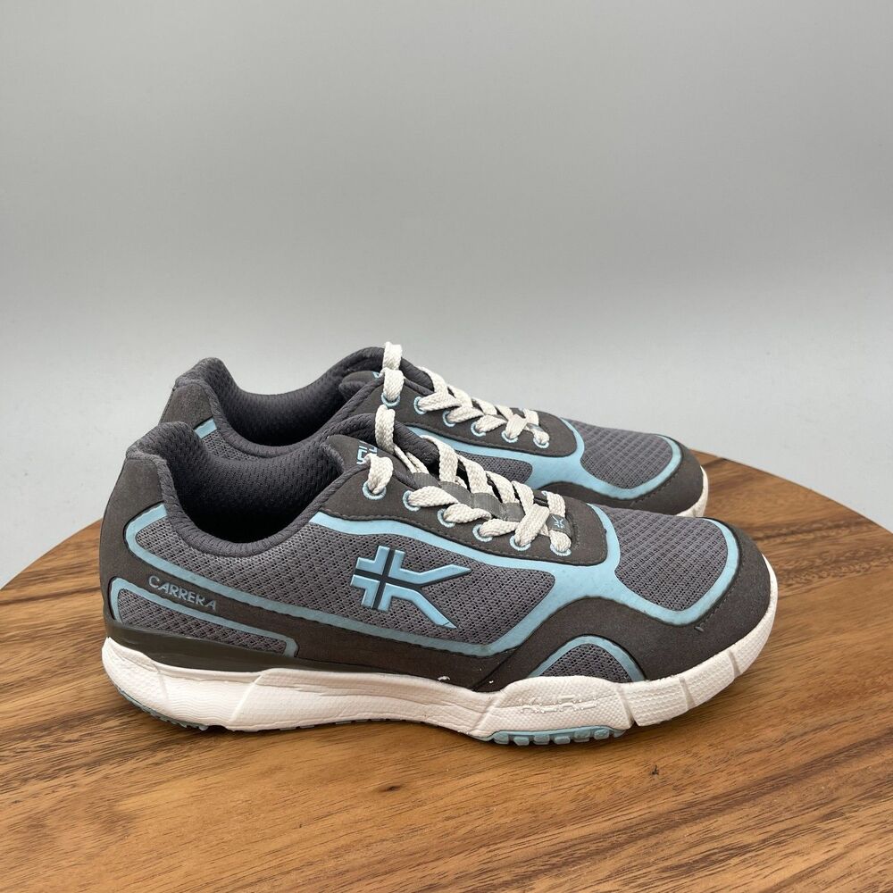 Kuru Carrera Shoes Womens Size 7 Gray Running Comfort Walking Gym Sneakers